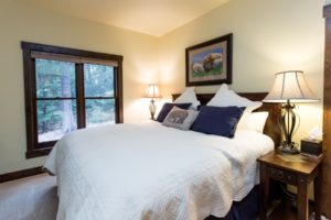 Glacier Bear Retreat Master Bedroom