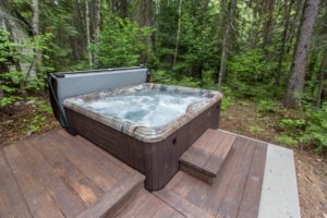 Glacier Bear Retreat Hot Tub