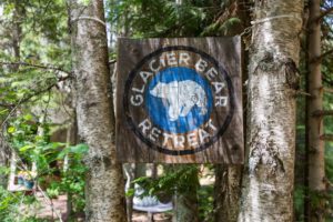 Glacier Bear Retreat Signage
